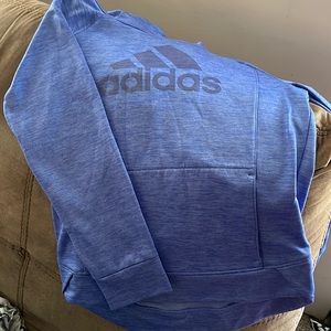 Purple Adidas soft hoodie size 10/12